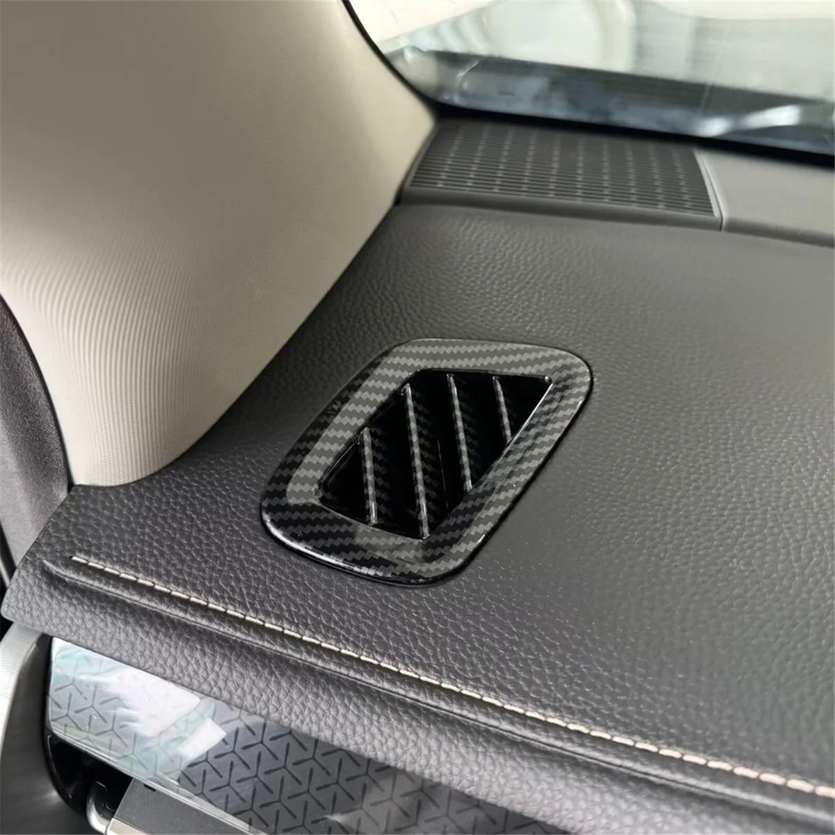 Для Isuzu D-MAX 2023 2024 центральная консоль из АБС-пластика углеродного волокна