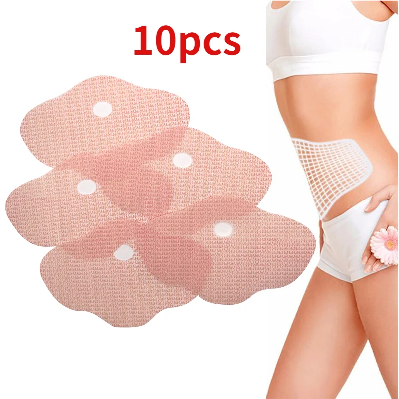 

10 Pcs Mymi Wonder Patch Quick Slimming Patch Belly Slim Patch Abdomen Slimming Fat Burning Navel Stick Weight Loss Slimer Tool