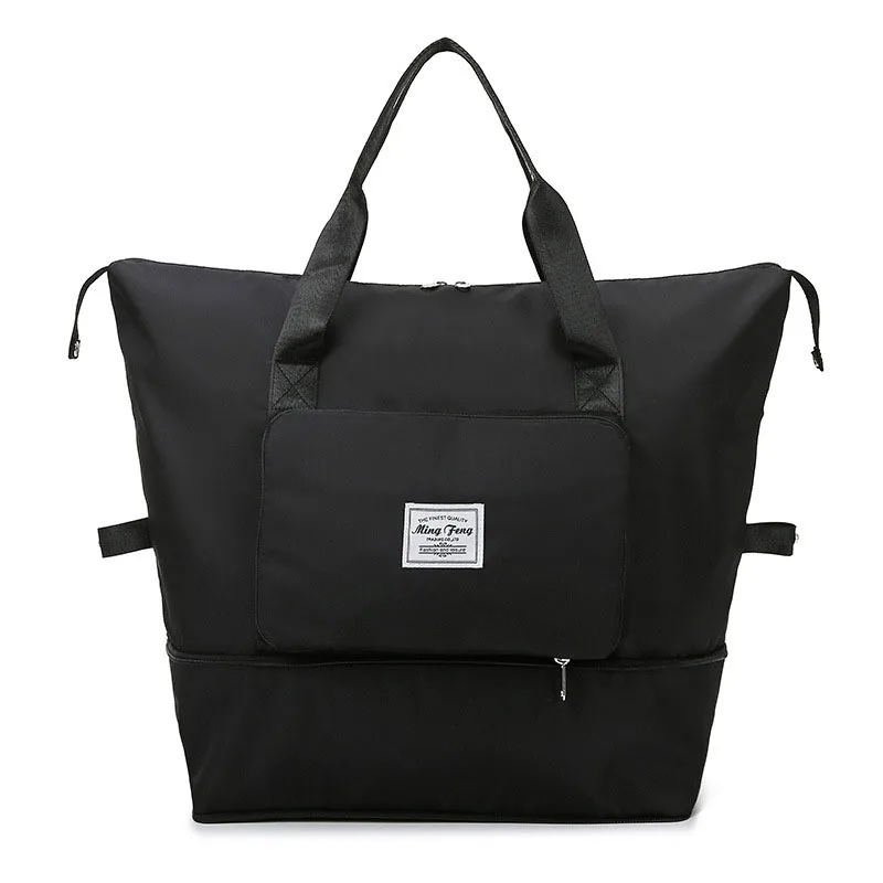 

Sports Travel Storage Bag Dry and Wet Separation High Capacity Luggage Handbag Waterproof Woman Folding Handbag New Tote