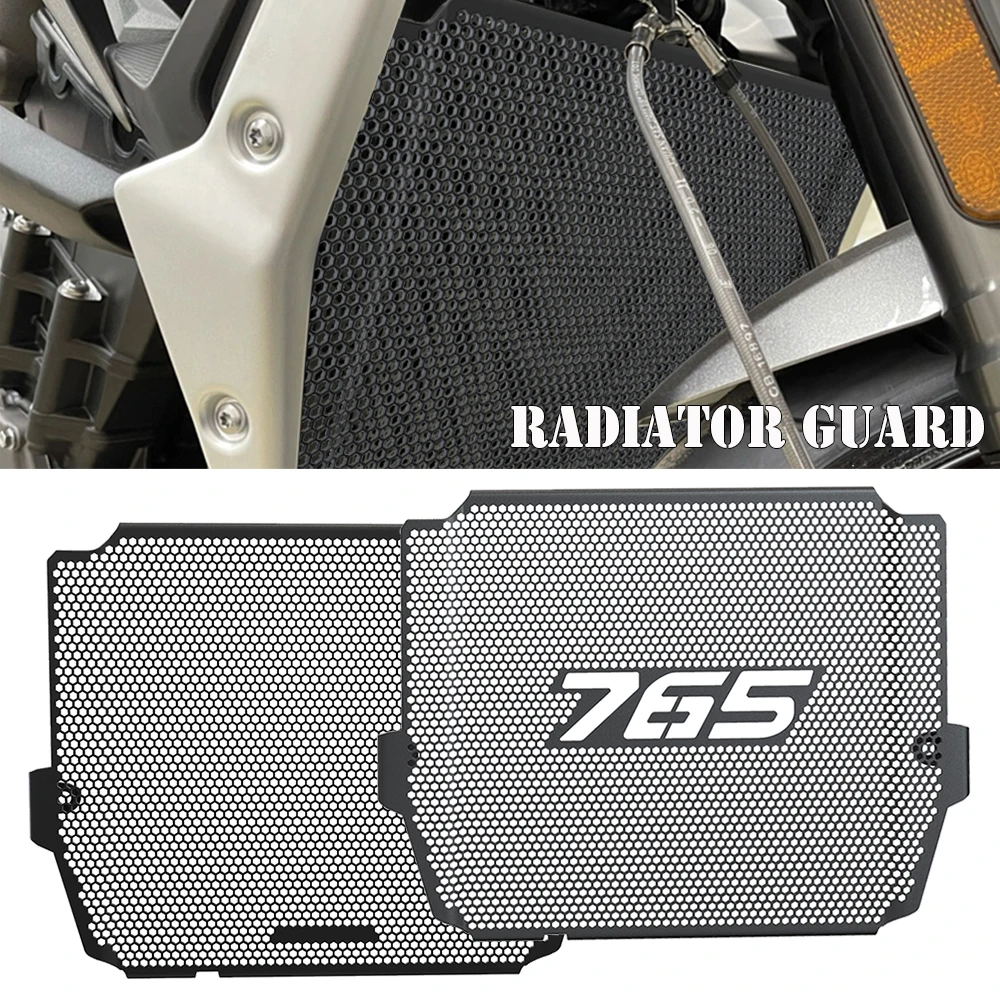 

For Street Triple StreetTriple 765 R/RS Motorcycle CNC Radiator Grille Guard Cover Fuel Tank Protecion 2023 2024 Moto2 Edition