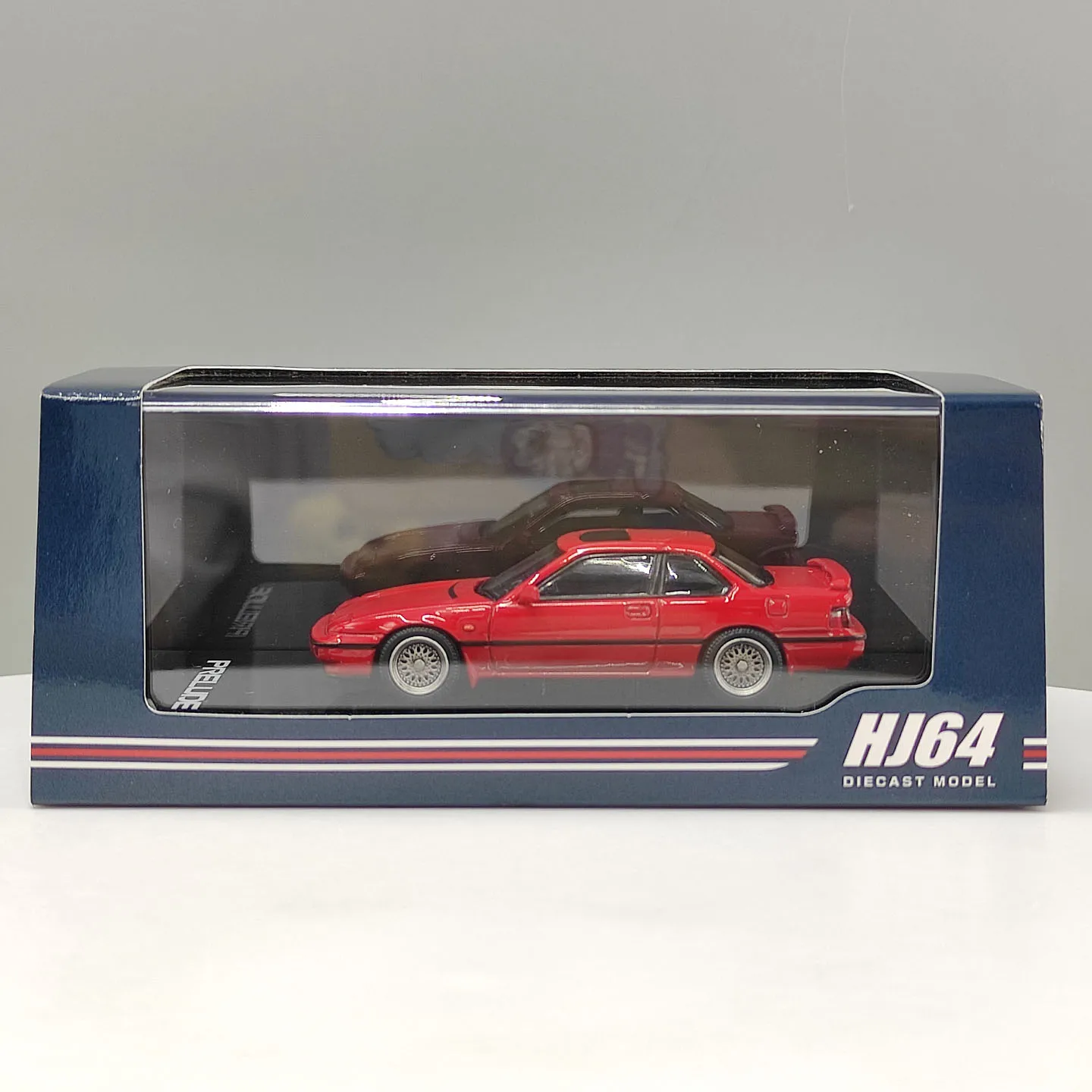 Фото Масштабная модель автомобиля Honda PRELUDE (BA5) SI TCV из литого сплава 1:64, кастомизированная версия, классические игрушечные автомобили, подарки для взрослых, сувенир, статичная модель для демонстрации. №1