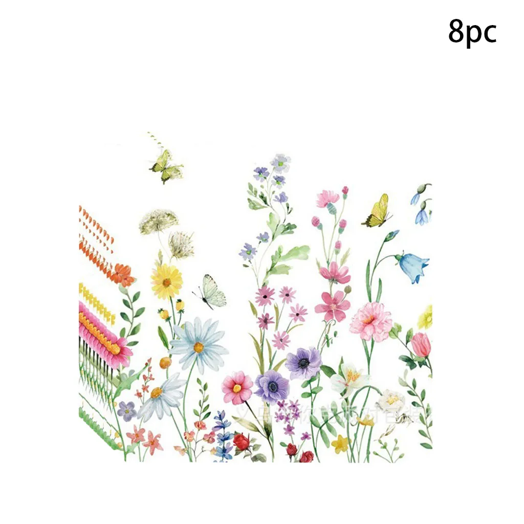 

Цветочный бумажный баннер