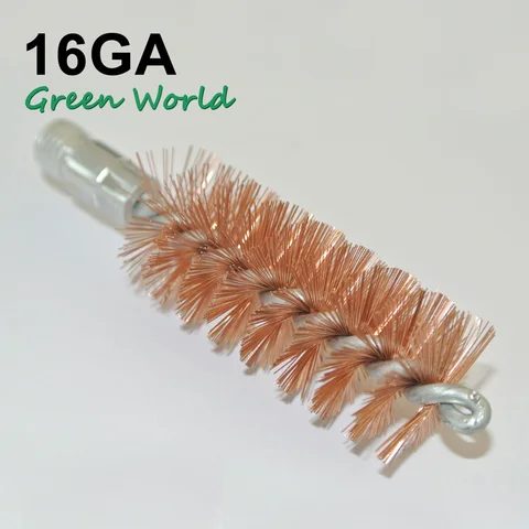 Green World 3 шт./лот .50cal-12ga Щетка для отверстия из люминофорной бронзы, щетка для чистки пистолета