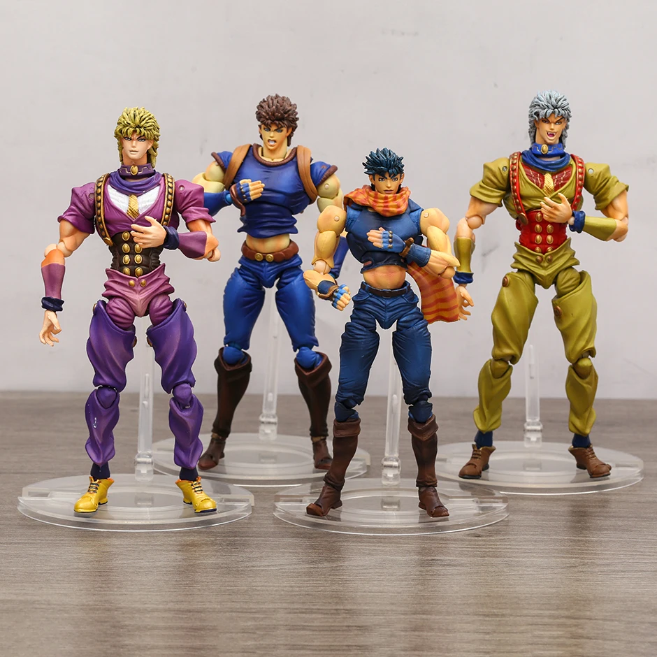 

Jojos Bizarre Adventure Dio Brando Jonathan Joseph Joestar Jotaro Kujo PVC Action Figure Toy Anime Collectible Model Doll Gift