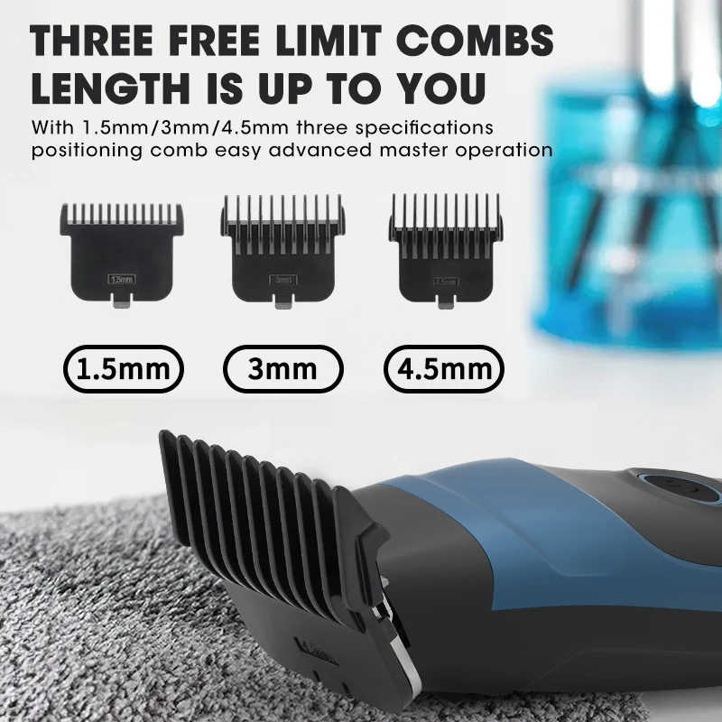 Resuxi Новая профессиональная электрическая машинка для стрижки волос с