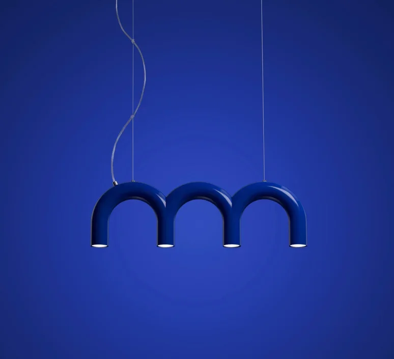 

Люстра HomeLover Oblure Arch LED черная, белая, оранжевая, синяя