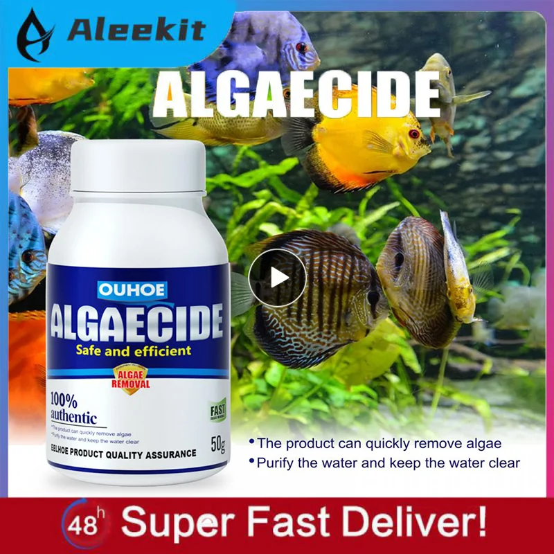 

Purifier Aquarium Algae Removal Algaecide Algae Prevention Multifunctional Fish Tank Moss Remover Cleaning Tool Cleaning Agent