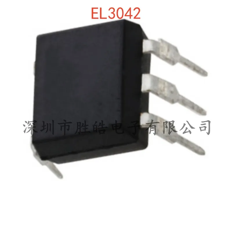 

(10PCS)EL3042 3042 BLACK Three-Terminal Bidirectional Silicon-controlled Optocoupler Straight Into DIP-6 Integrated Circuit