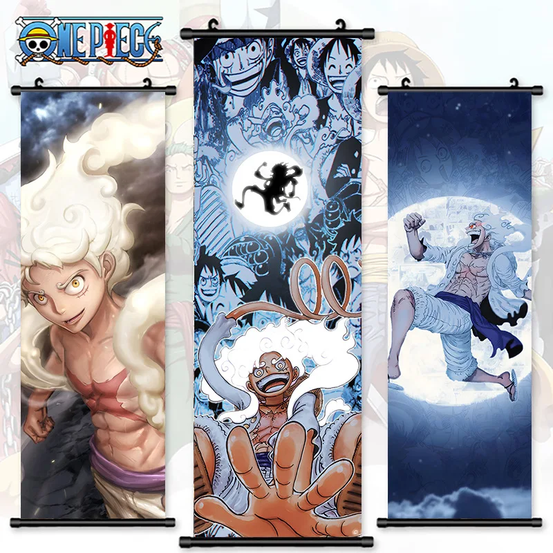 

Anime Peripherals One Piece HD Two-dimensional Hanging Painting Nami Luffy Gear 5 Roronoa Zoro Room Decoration Gift Collection