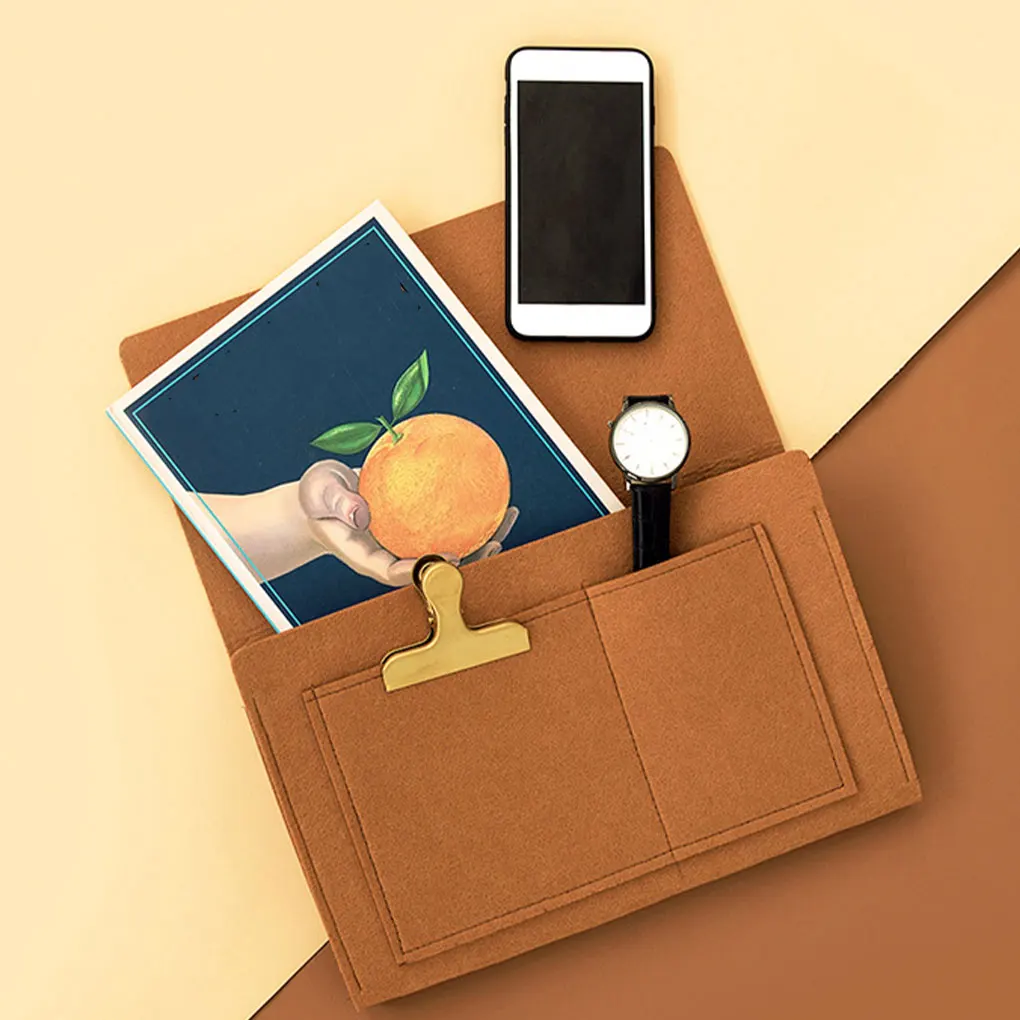 

Storage Bag bedside Hanging Nordic Bags Remote Control Mobile Phone Caddy Sack Supply Cleaning Accessory Dormitory