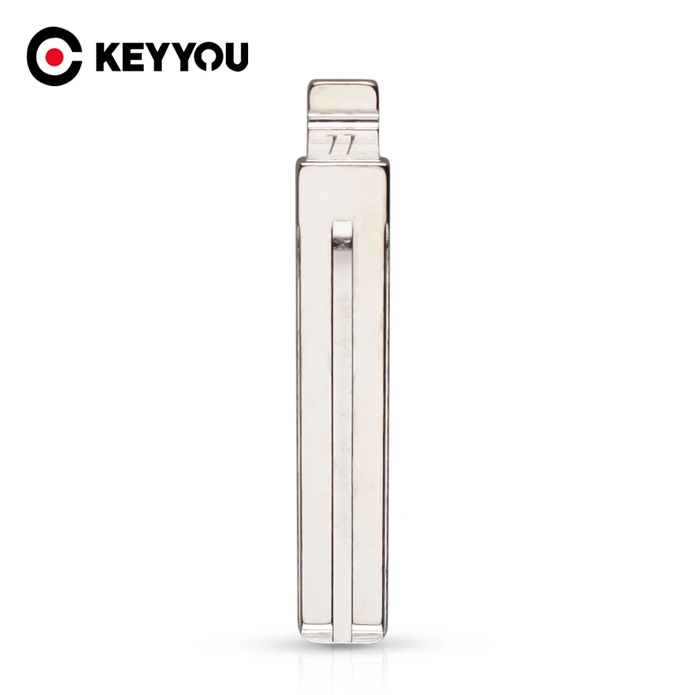 

KEYYOU, Автомобильный ключ с дистанционным управлением, заготовка, Складной автомобильный ключ, необработанное лезвие для Kia 7T14, Hyundai Verna IX35, Toyota Crown TOY40/TOY48, лезвие