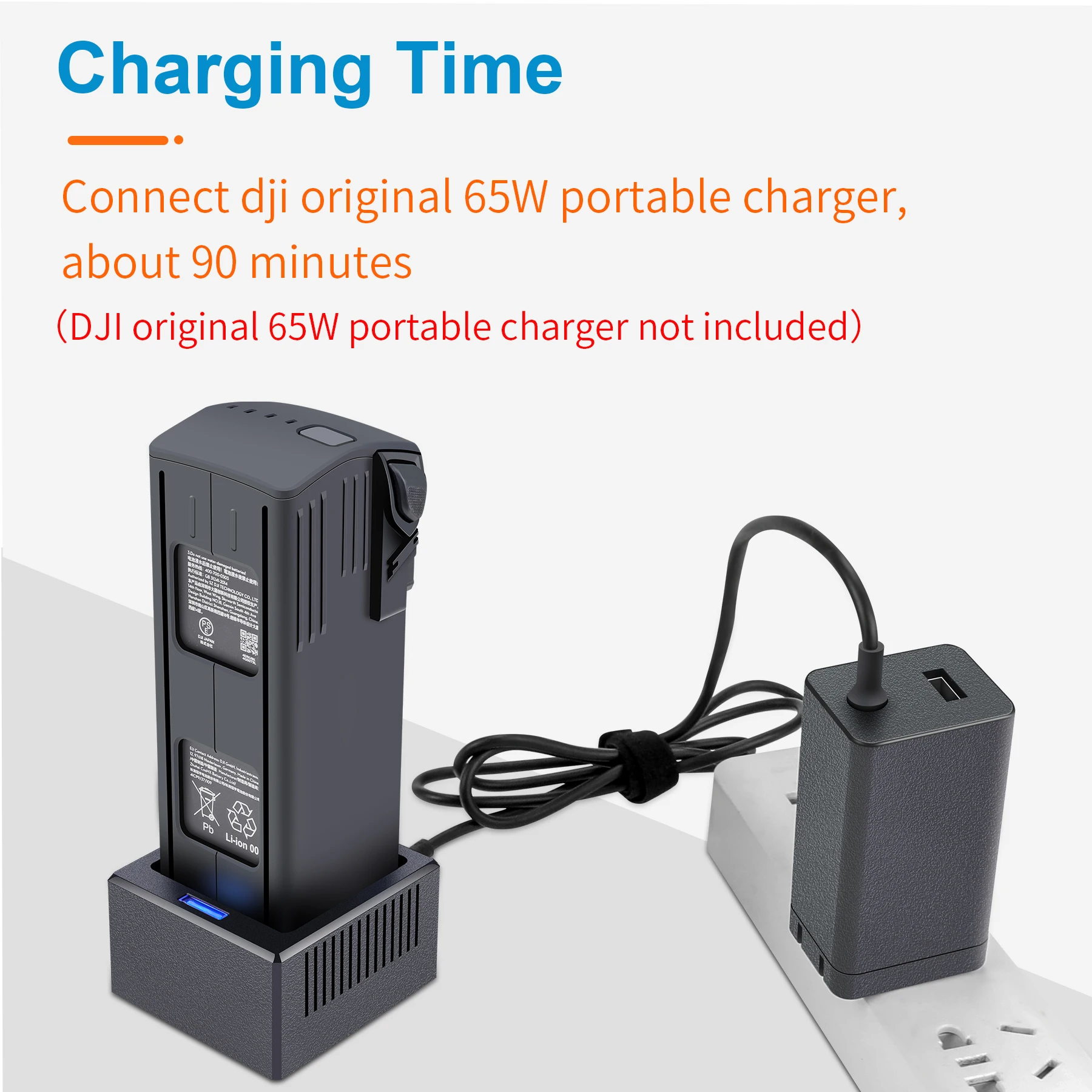 

For DJI MAVIC 3/PRO Charger Single Charger USB for DJI MAVIC 3 Drone Accessories