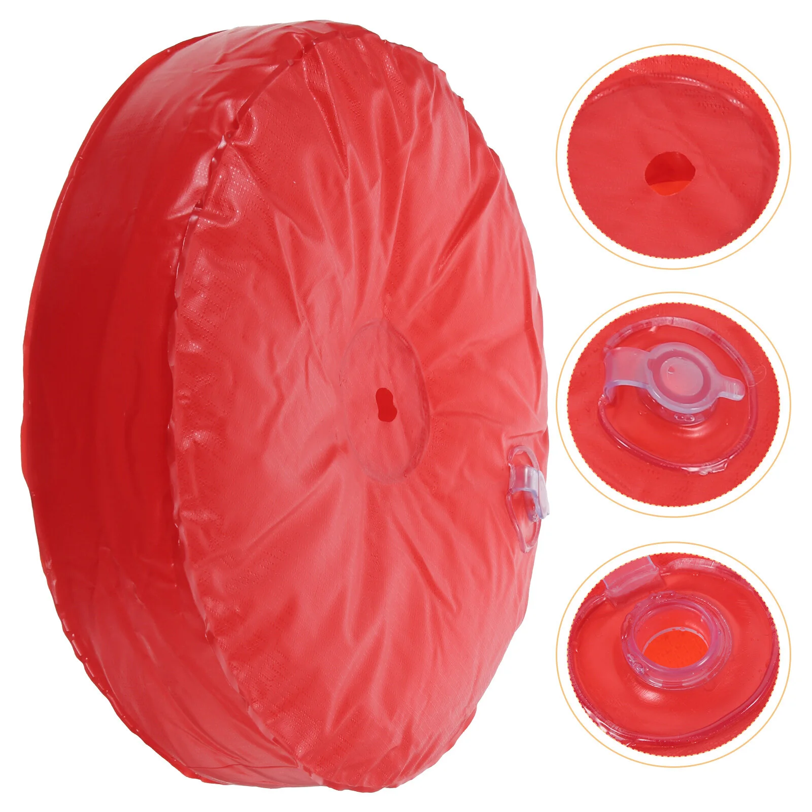 

Umbrella Stand Outdoor Wedding Decor Sun Windproof Bag Base Accessory Water Injection Vertical Plastic Weight Pouch Beach Flag