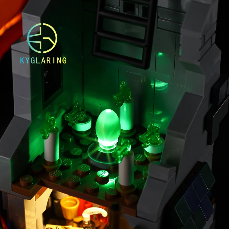 Набор светодиодного освещения Kyglaring для 21348 Dungeons &amp Dragons: Red Dragon's Tale