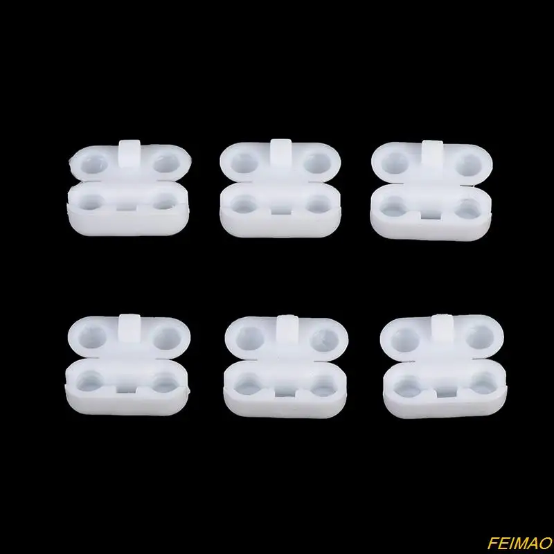 

20 Pcs Pull Cord Connector Roller Blinds Pull Cord Connector Curtain Chain Connector For Replacement Plastic Tool Home Accessory