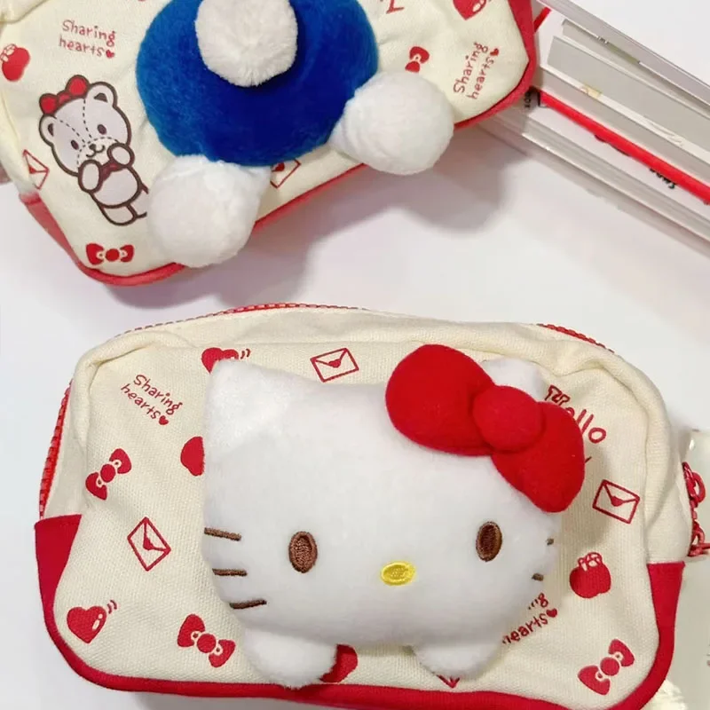 Sanrio японский органайзер Hello Kitty сумка-карандаш для девочек сумка-органайзер милая