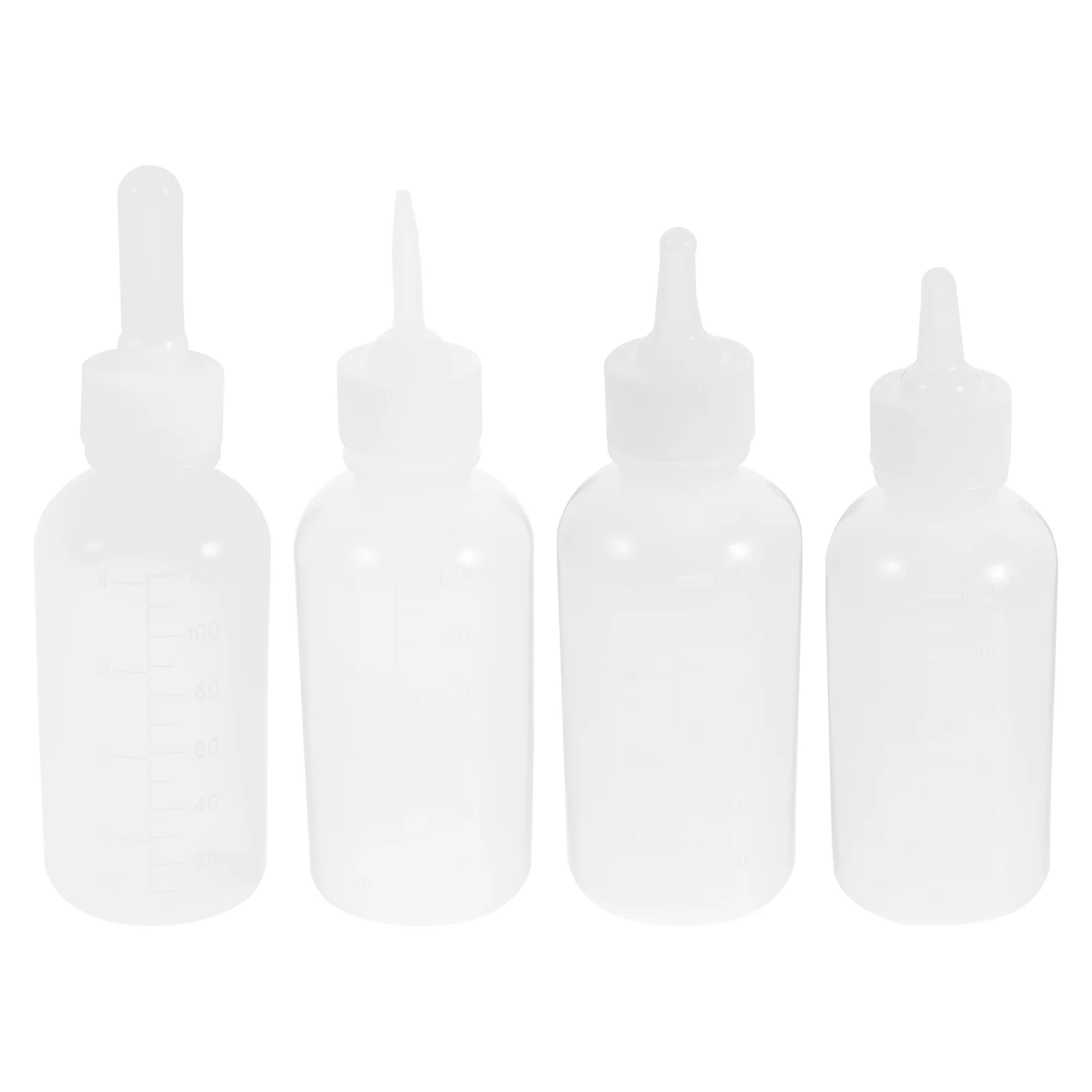 

4Pcs Bottle Nursing Bottle Pet Accessory Cat Bottle Feeding Bottle for Pet Dog Home