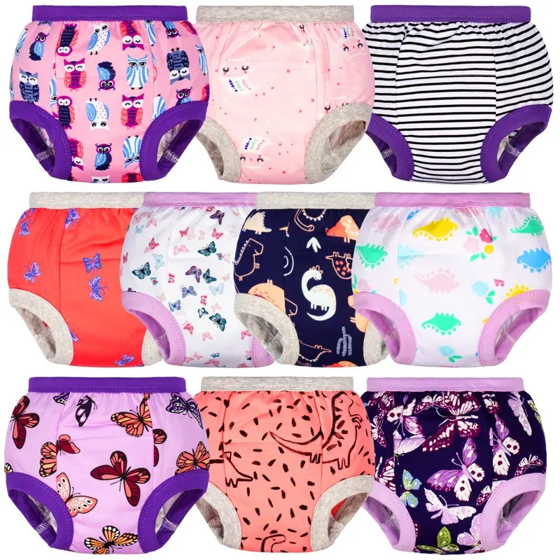 

Baby Potty Training Pants Underwear for Girl's - 100% Cotton, 2T