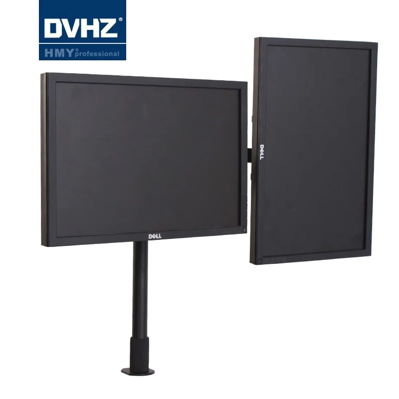 DVHZ multi-screen monitor stand up, down, left and right dual-screen three-four multi-screen rotating telescopic desktop