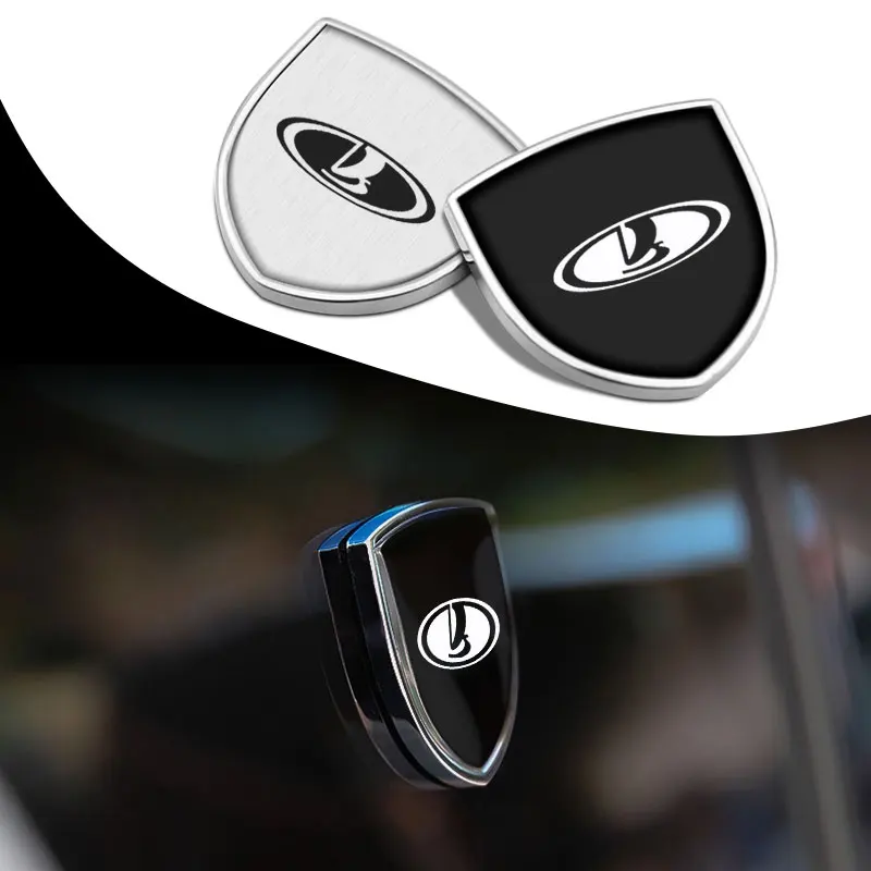 

3D Car Side Emblem Decoration Metal Sticker Decal for LADA Priora Sedan sport Kalina Granta Vesta Niva Largus Vaz Samara 2110