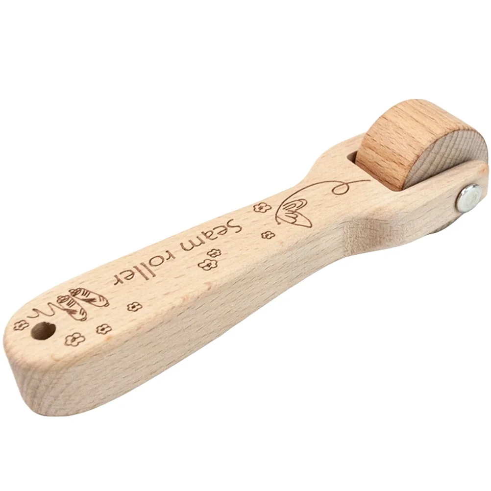 

Roller Seam Wallpaper Quilting Tool Wheel Carpet Hand Roofing Quilt Sewing Smoothing Professional Mat Wooden Rubber Application