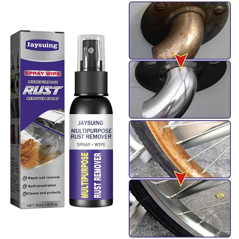 

30/50ml Metal Rust Remover Multifunctional Metal Surface Polisher Car Maintenance Chrome Stainless Steel Cleaning Anti-Rust