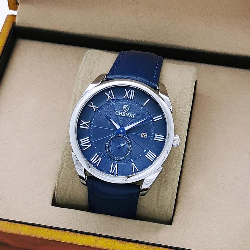 

Men's Casual Retro Watch Male Student Waterproof Large Dial Business Quartz Non-Mechanical Watch