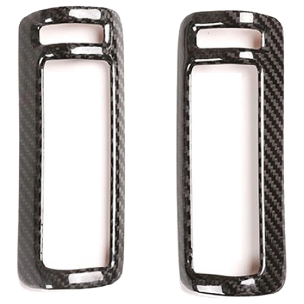 

Наклейки из углеродного волокна с рамкой для вентиляционного отверстия средней колонки для Porsche Cayenne 2018-2019