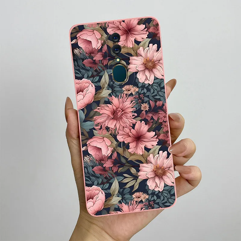 Мягкий силиконовый защитный чехол-накладка с принтом для OPPO F11 A9X чехол телефона