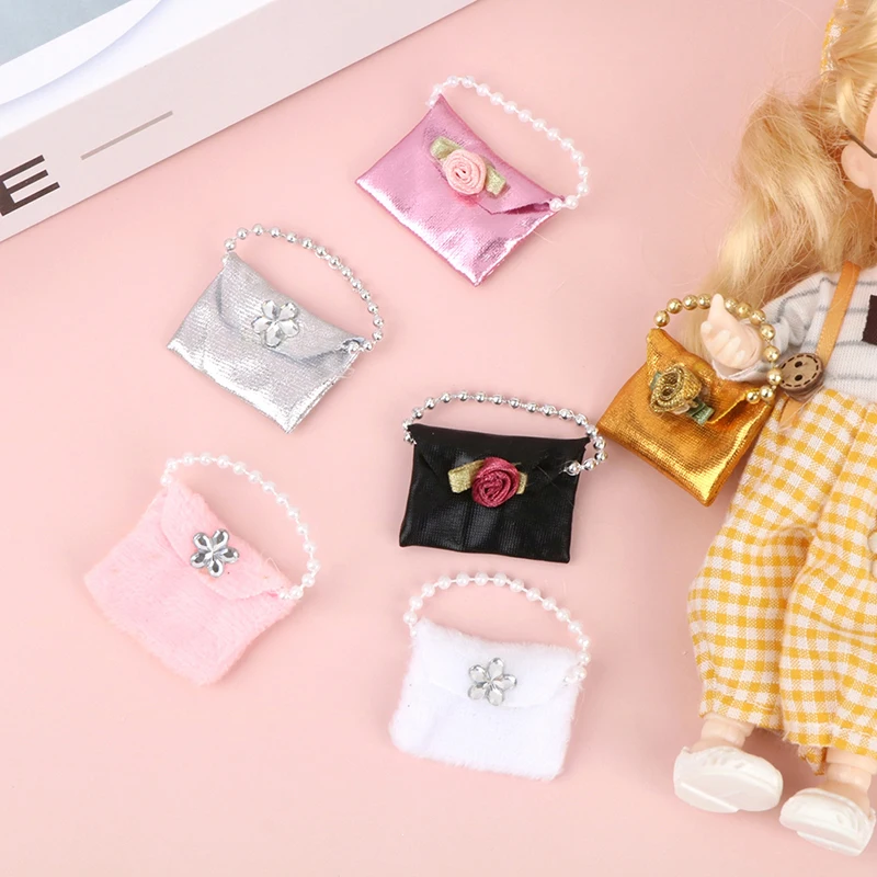 

1:12 Dollhouse Miniature Handbag Coin Purse Shoulder Bag Backpack Doll Decor Toys DIY Dolls Accessories