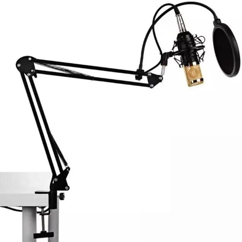 

NEW K - Novo e Surpreendente. Novo e Surpreendente Microfone Condensador Com Braço Articulado P2 T1K - Uma Experiência Inesque