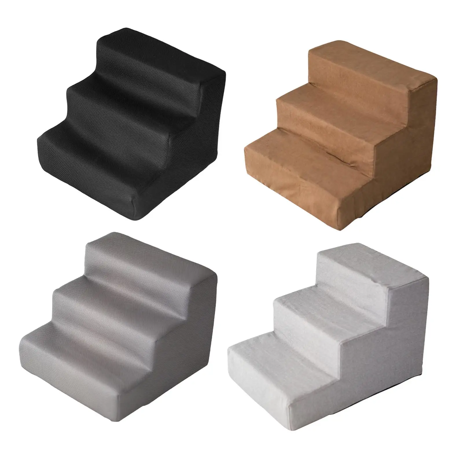 

Портативная Игрушка для скалолазания, нескользящая конструкция, 3 этапа, моющаяся рампа для больших уличных старых кошек, щенков