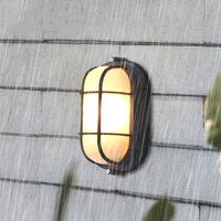 retro vocht explosieveilige outdoor wandlamp vintage waterdichte e27 plafond lamp wall light fixture porch plafond verlichting