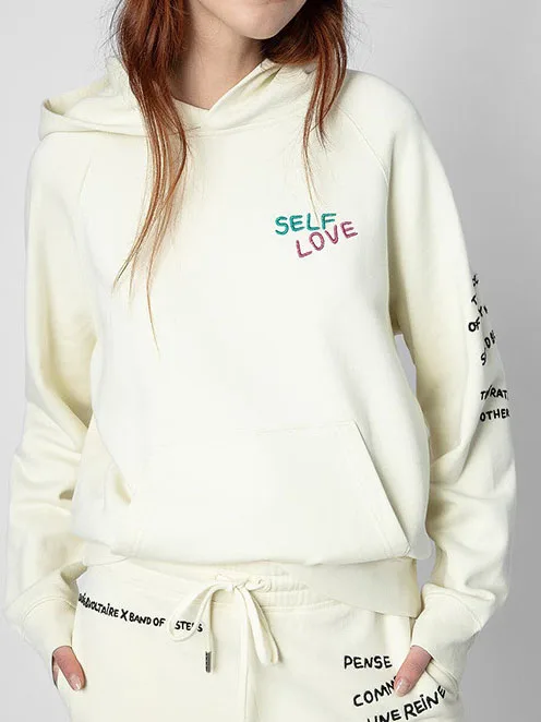 

Женские хлопковые толстовки с капюшоном и принтом на спине, удобные пуловеры с капюшоном и карманами, винтажная Толстовка в стиле рок с надп...