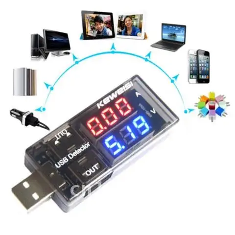USB-тестер USB-вольтметр амперметр тестер напряжения тока ЖК-цифровой дисплей