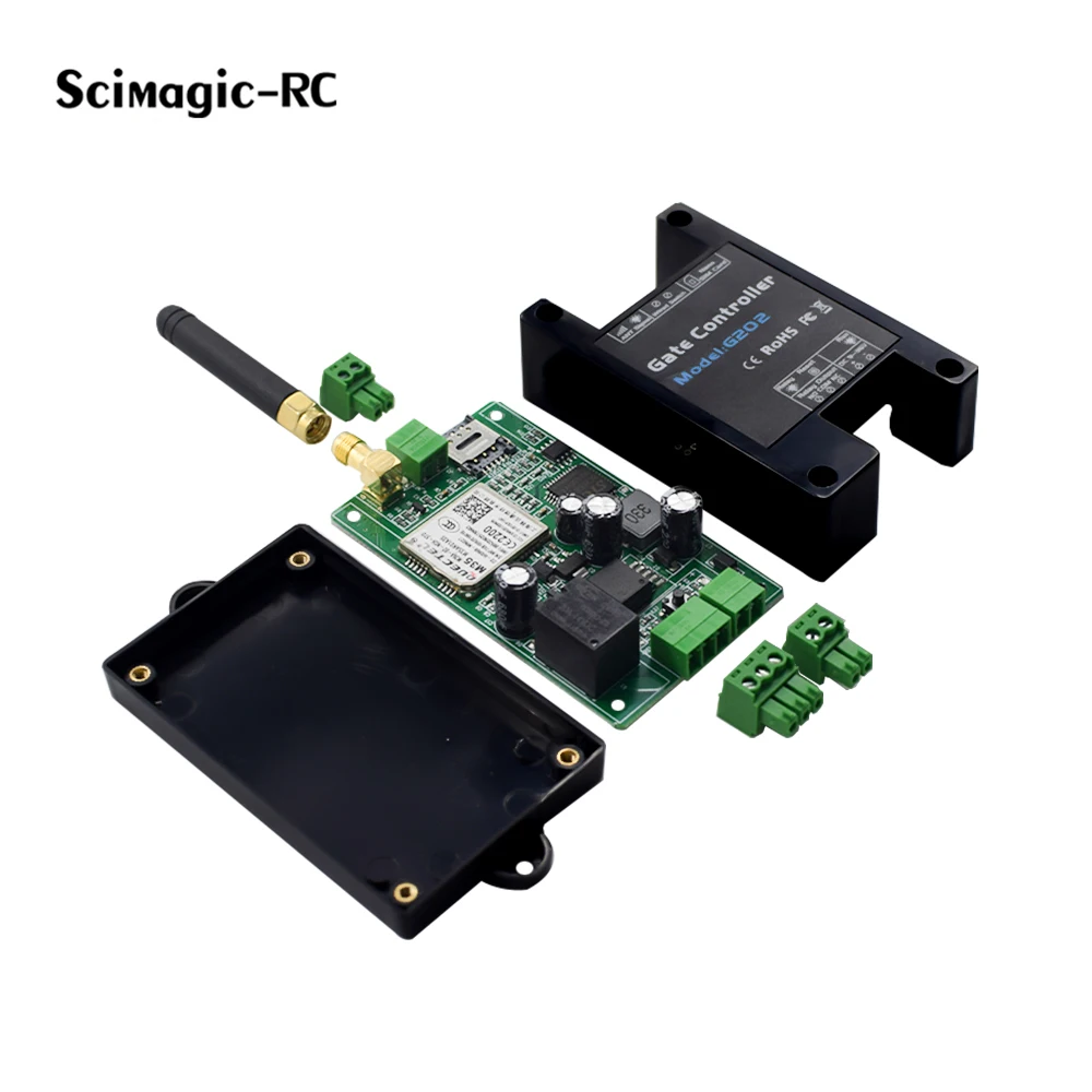 

2G GSM Remote Control G202 Gate Controller Single Relay Switch For RTU5024 Sliding Swing Garage Gate Opener