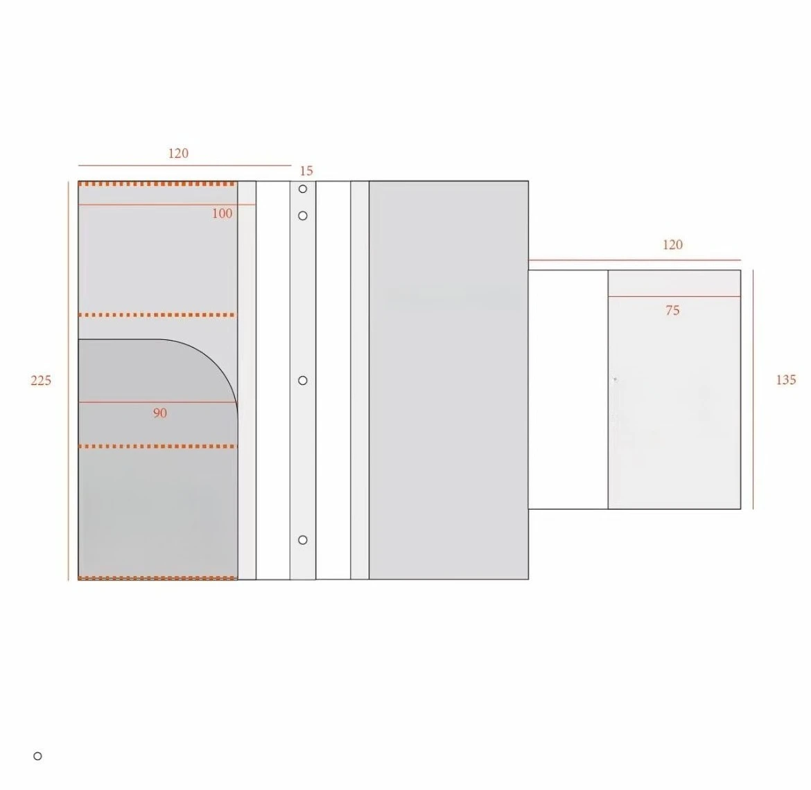 

Прозрачный ежедневник TN из ПВХ