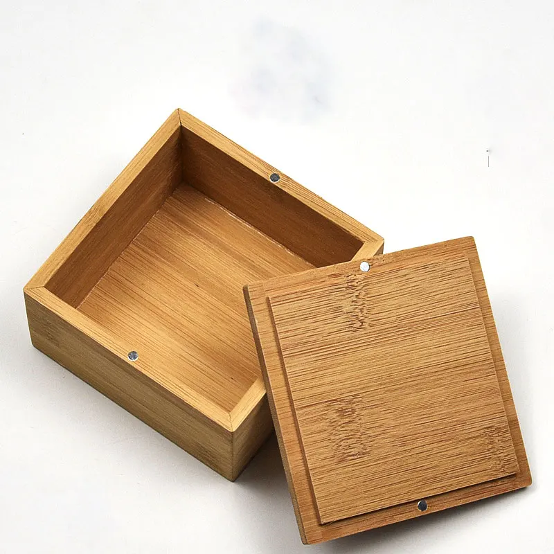 Plain Wood With Lid Multifunction Boxes Gift Packing Jewelry Case Box Home Sundries Storage Box