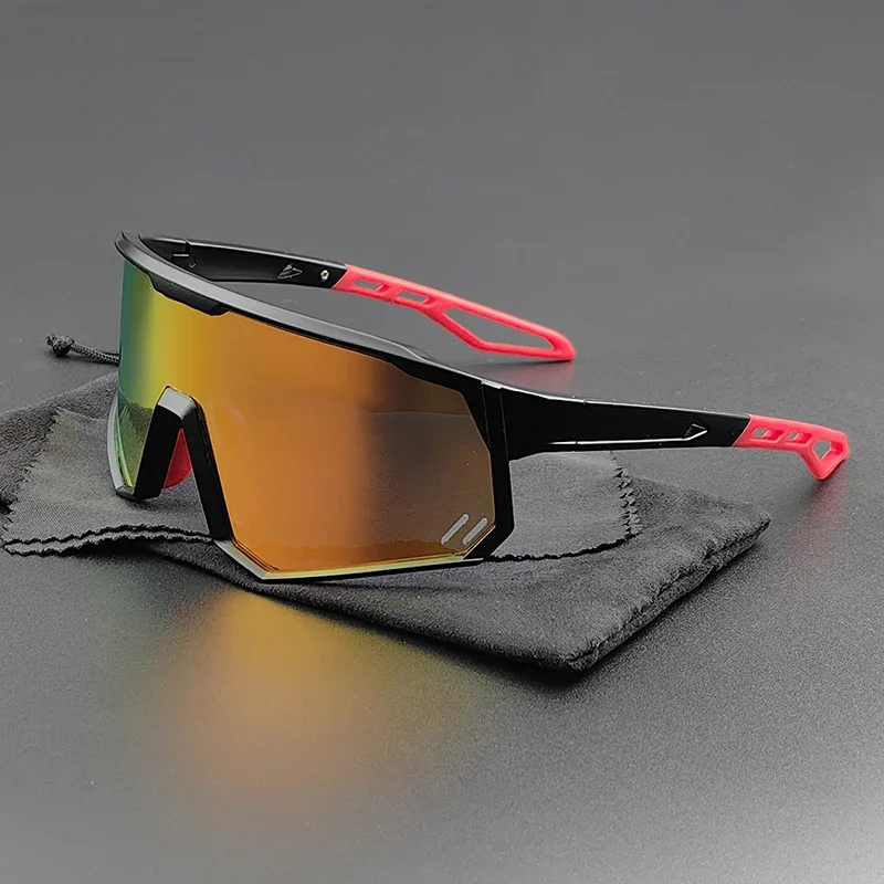 2024 поляризованные велосипедные очки спортивные для бега и рыбалки мужские
