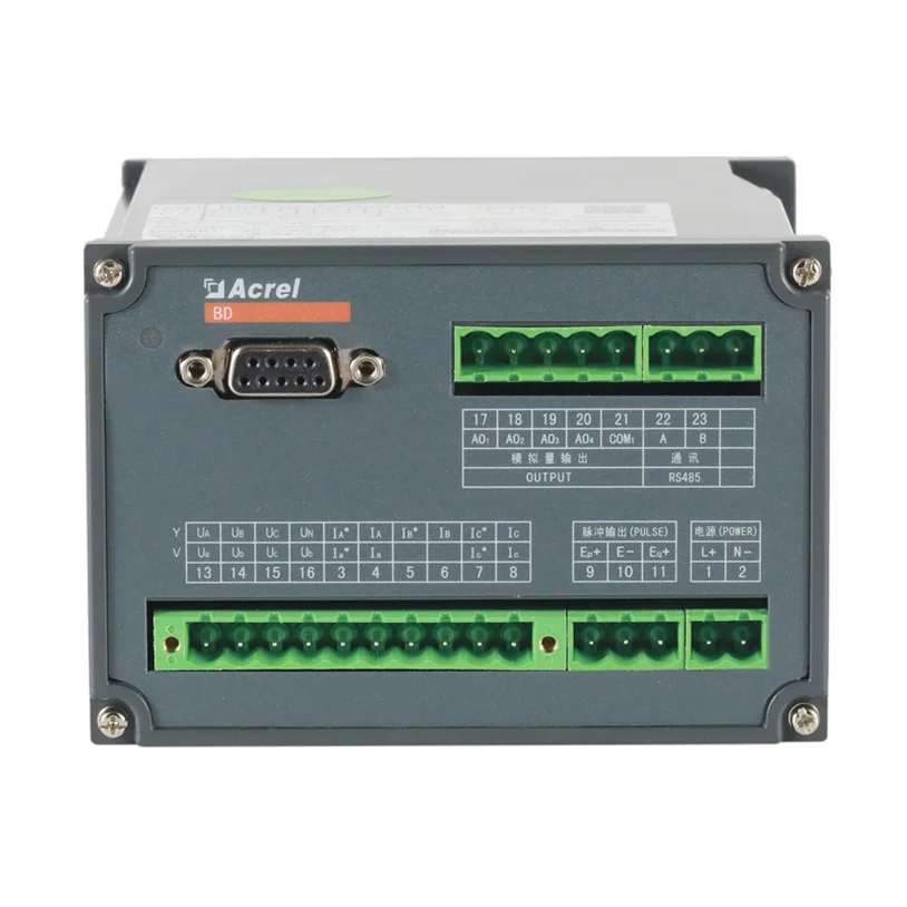 

Acrel BD-3P/Q 3 Phase 3 Wire Power Transducer electrical Transmitter With 2isolation transformer out