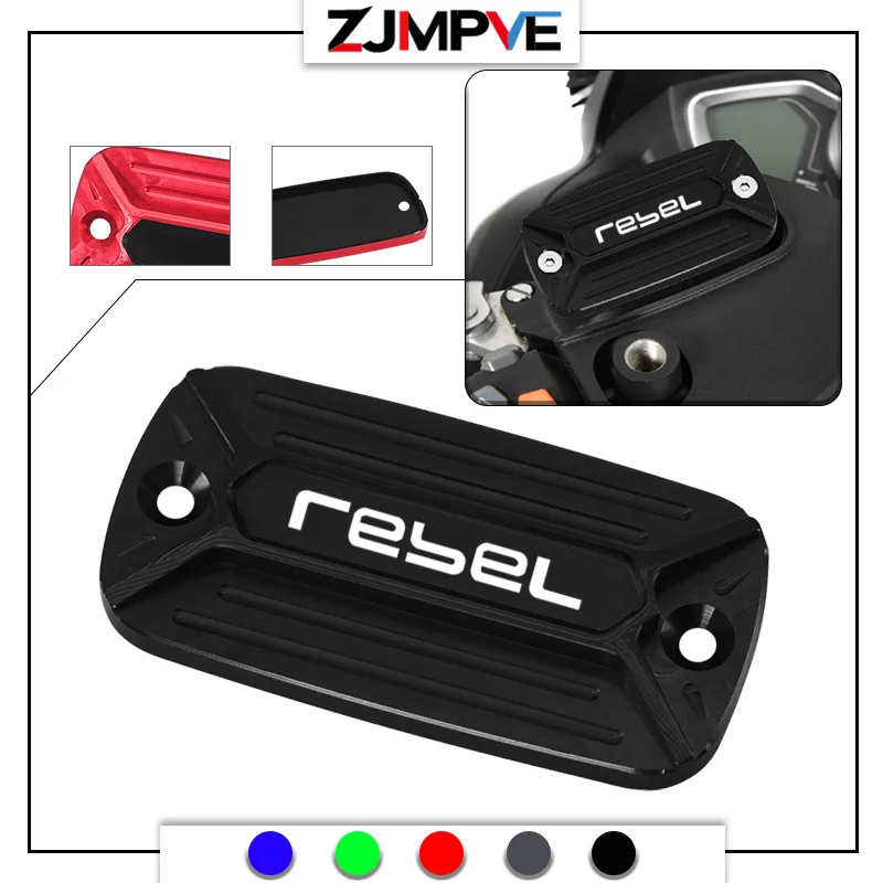 Новый мотоцикл с ЧПУ алюминиевая передняя крышка бачка для тормозной жидкости