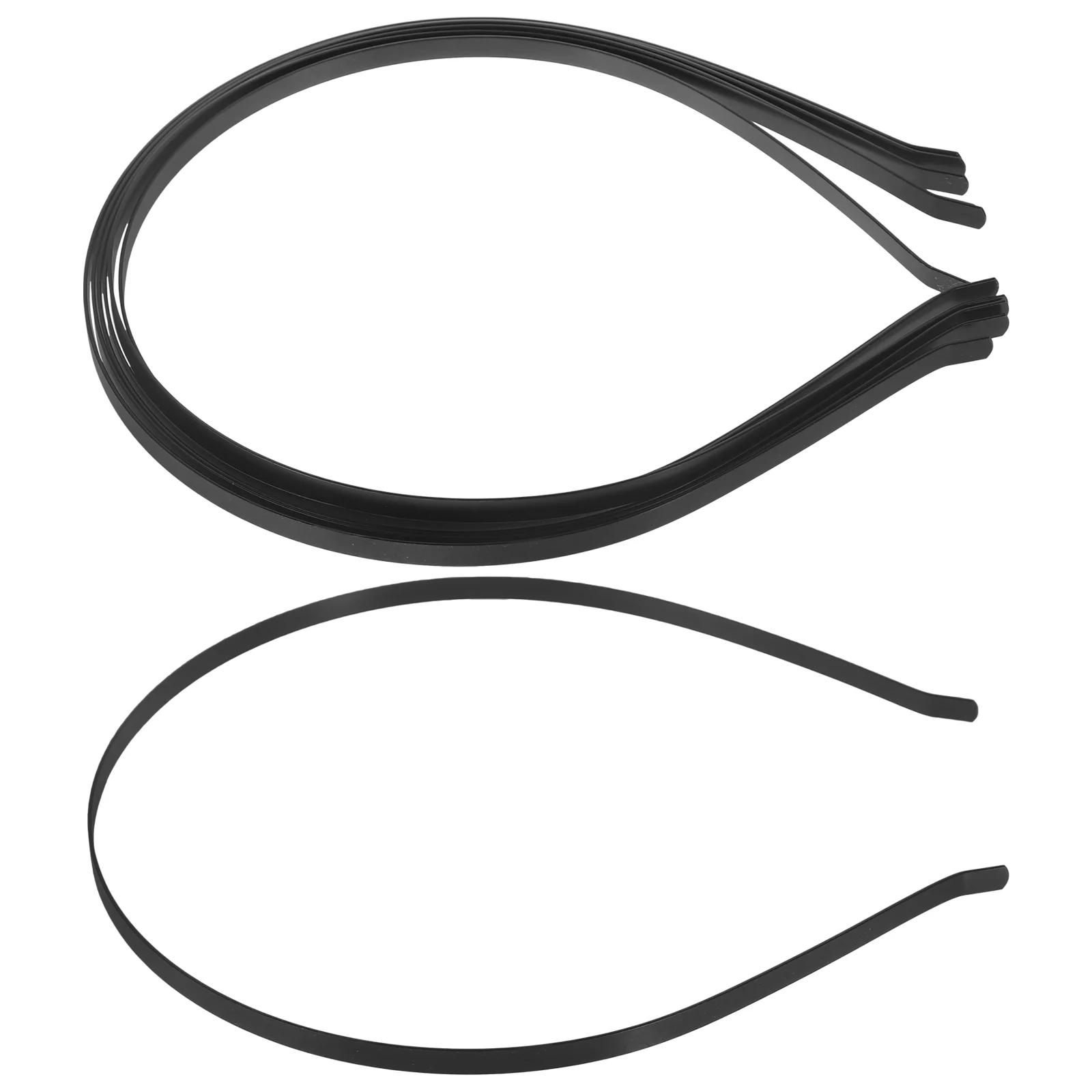

50 Pcs Headbands DIY Hair Ornaments Plain Hoops Korean Version For Women Stainless Steel Material Blank Child
