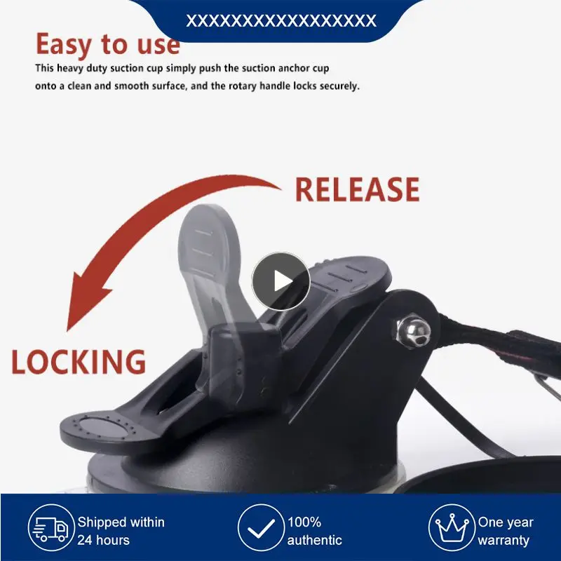 

Suction Cup Anchor Securing Hook Tie Down,Camping Tarp As Car Side Awning, Pool Tarps Tents Securing Hook Universal