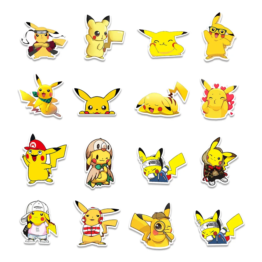 Рисунок 5 - Стикеры Kawaii Pikachu Pokemon аниме