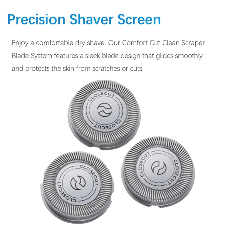 

3 шт., сменные головки для бритвы Philips HQ3 HQ56 PQ192 HQ916 PQ182