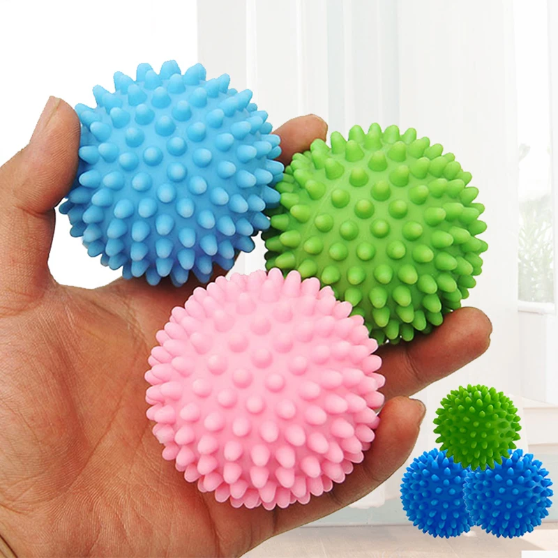 

Washing Ball Clothes 3pcs Laundry Ball PVC Reusable Softener Washing Machine Accessories Cleaning Supplies YNL-001