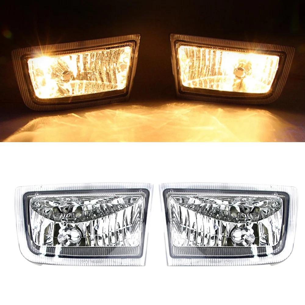 Передний левый и правый бампер автомобиля противотуманные фары в сборе с