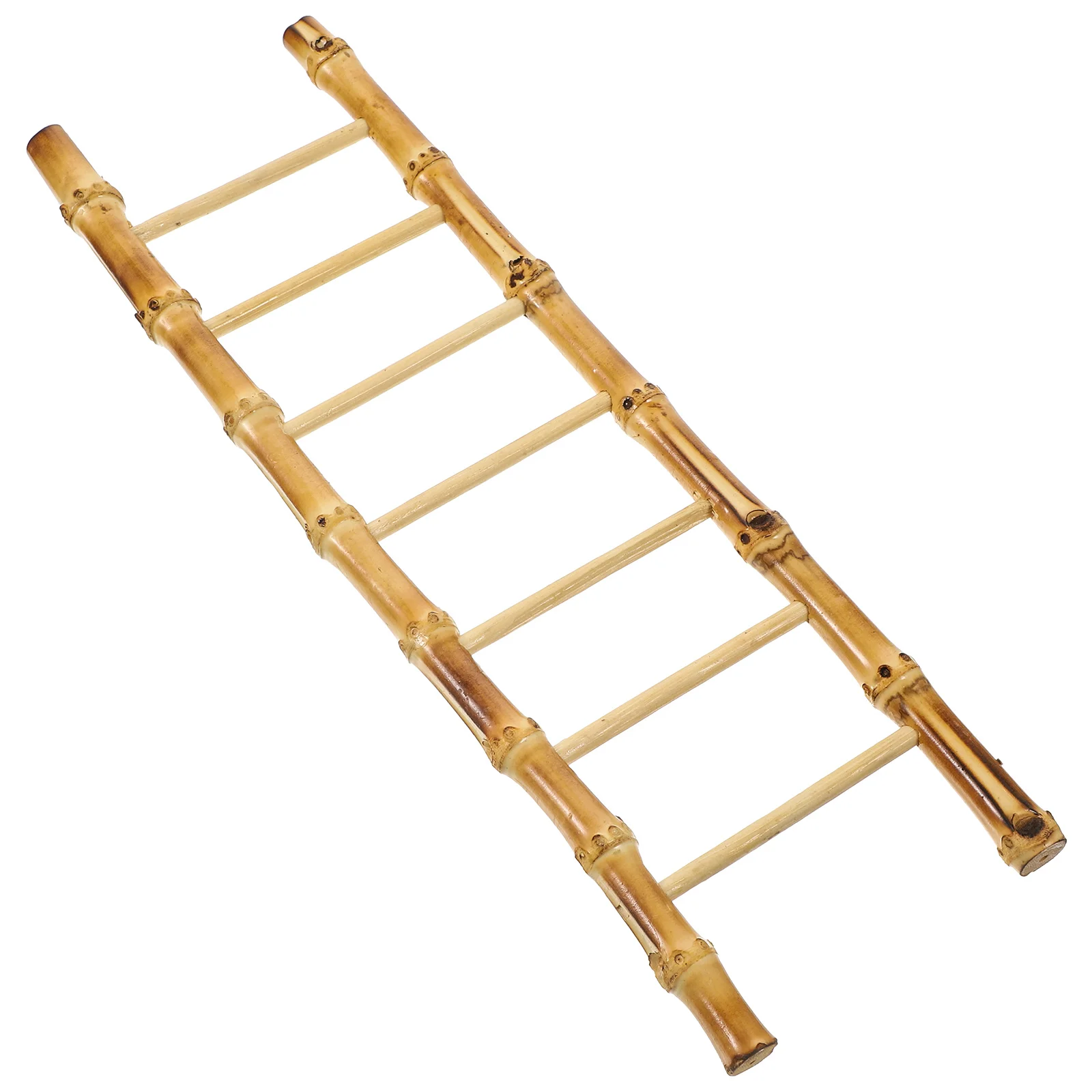 Бамбуковая лестница для сашими модель с композицией искусственные украшения