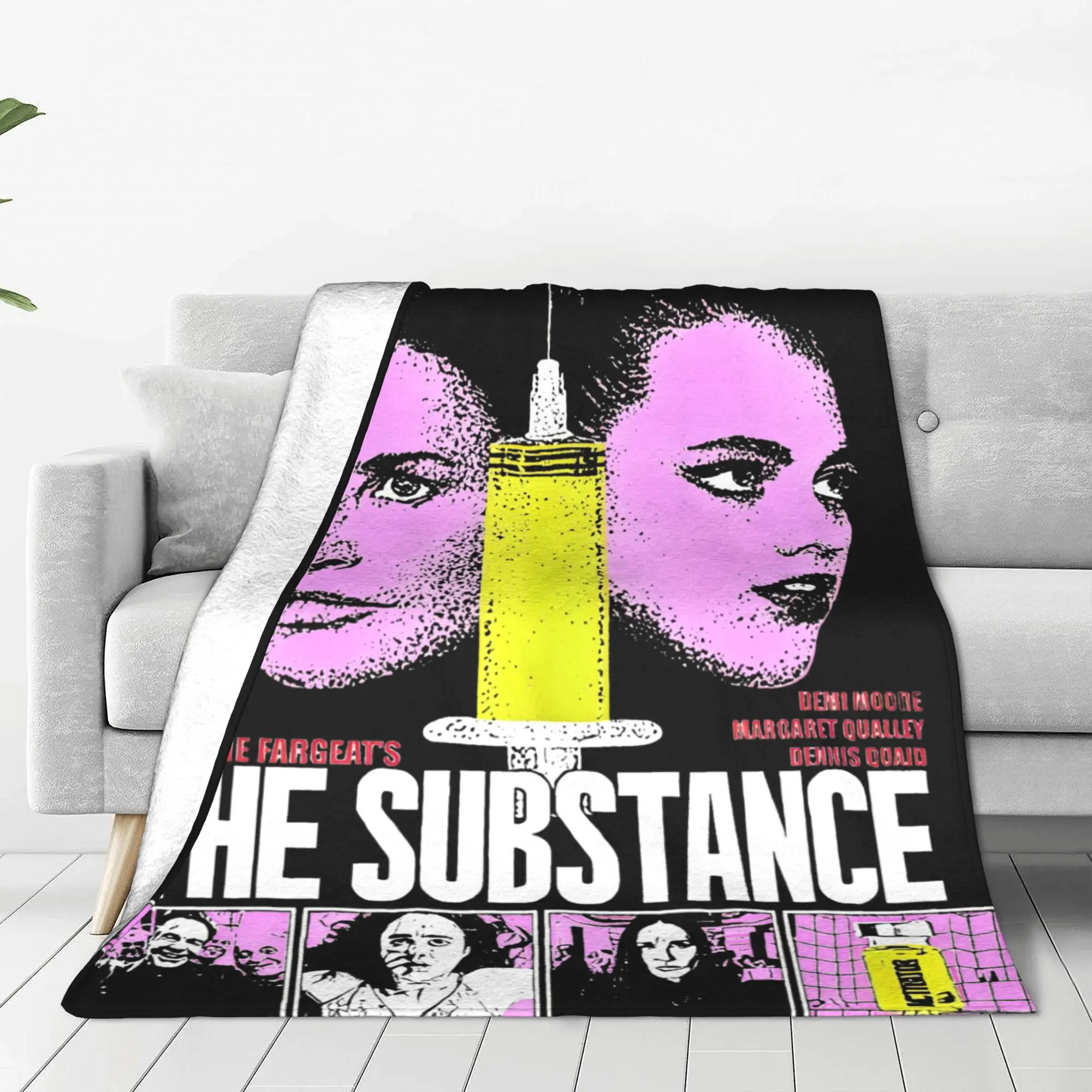 Плюшевое одеяло The Substance Pump It Up потрясающие одеяла для дома покрывало 125*100 см