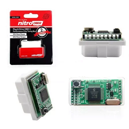 

Code Reader Body Kit Hidden Power Nitro OBD2 Benzine Code Reader Chip Tuning Box Plug And Drive Full Chips NitroOBD2 Diesel Car